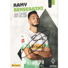 Autogramm Fussball | Borussia Mönchengladbach | 2019 | Ramy BENSEBAINI