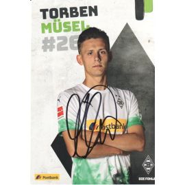 Autogramm Fussball | Borussia Mönchengladbach | 2019 | Torben MÜSEL