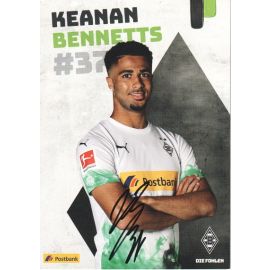 Autogramm Fussball | Borussia Mönchengladbach | 2019 | Keanan BENNETTS