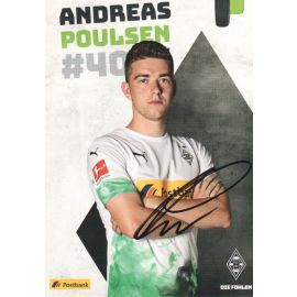 Autogramm Fussball | Borussia Mönchengladbach | 2019 | Andreas POULSEN