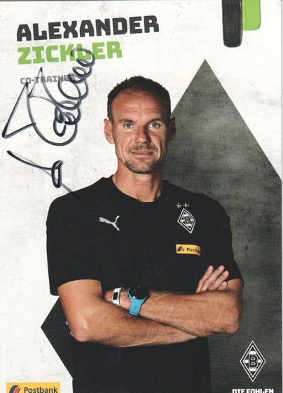 Autogramm Fussball | Borussia Mönchengladbach | 2019 | Alexander ZICKLER