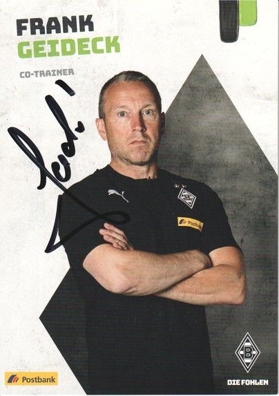 Autogramm Fussball | Borussia Mönchengladbach | 2019 | Frank GEIDECK