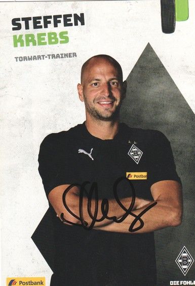 Autogramm Fussball | Borussia Mönchengladbach | 2019 | Steffen KREBS