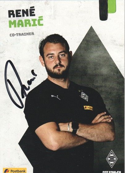 Autogramm Fussball | Borussia Mönchengladbach | 2019 | Rene MARIC