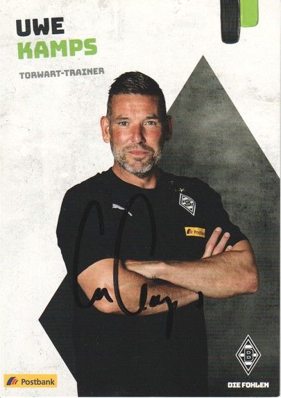 Autogramm Fussball | Borussia Mönchengladbach | 2019 | Uwe KAMPS