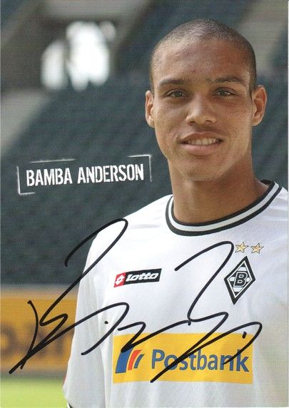 Autogramm Fussball | Borussia Mönchengladbach | 2010 | Bamba ANDERSON