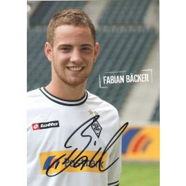Autogramm Fussball | Borussia Mönchengladbach | 2010 | Fabian BÄCKER