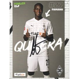 Autogramm Fussball | Borussia Mönchengladbach | 2020 | Famana QUIZERA