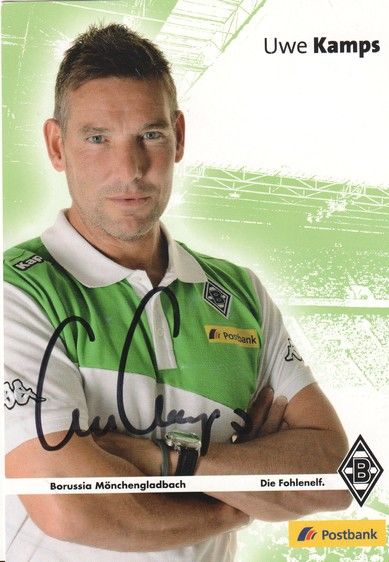 Autogramm Fussball | Borussia Mönchengladbach | 2014 | Uwe KAMPS