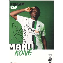 Autogramm Fussball | Borussia Mönchengladbach | 2022 | Manu KONE
