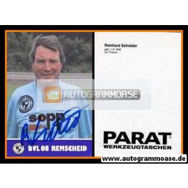 Autogramm Fussball | FC Remscheid | 1987 | Reinhard SCHRÖDER