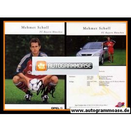 Autogramm Fussball | FC Bayern M&uuml;nchen | 1999 | Mehmet SCHOLL