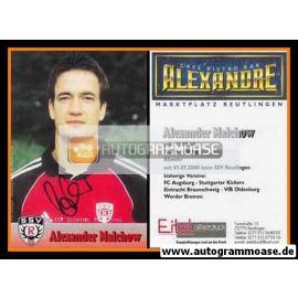 Autogramm Fussball | SSV Reutlingen 05 | 2000 | Alexander MALCHOW