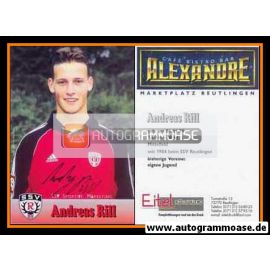 Autogramm Fussball | SSV Reutlingen 05 | 2000 | Andreas RILL