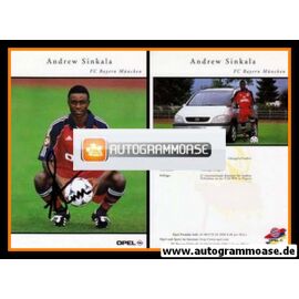 Autogramm Fussball | FC Bayern München | 1999 | Andrew SINKALA
