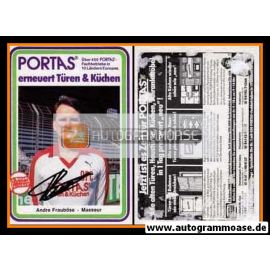 Autogramm Fussball | Kickers Offenbach | 1983 | Andre FRAUBÖSE