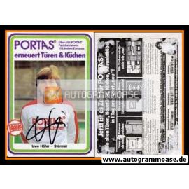 Autogramm Fussball | Kickers Offenbach | 1983 | Uwe HÖFER