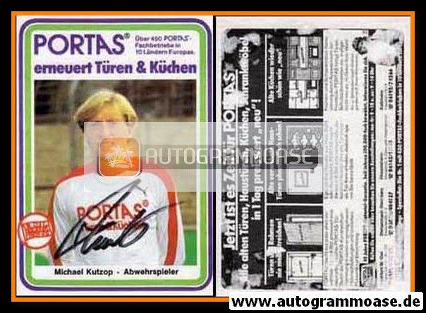 Autogramm Fussball | Kickers Offenbach | 1983 | Michael KUTZOP