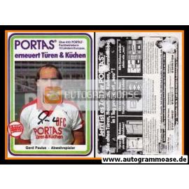 Autogramm Fussball | Kickers Offenbach | 1983 | Gerd PAULUS