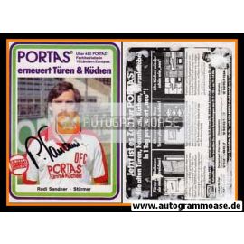 Autogramm Fussball | Kickers Offenbach | 1983 | Rudi SANDNER