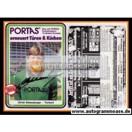 Autogramm Fussball | Kickers Offenbach | 1983 | Ulrich SCHAUBERGER