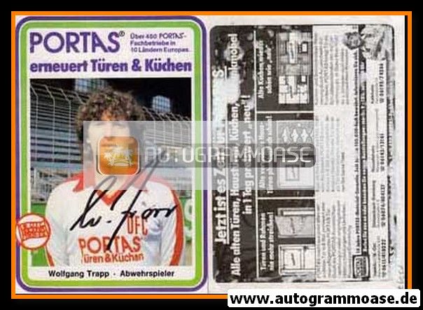 Autogramm Fussball | Kickers Offenbach | 1983 | Wolfgang TRAPP