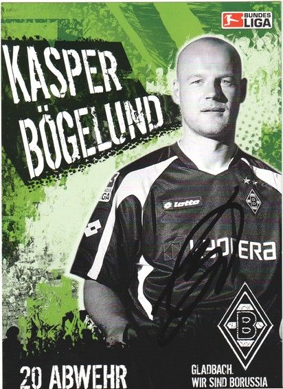 Autogramm Fussball | Borussia Mönchengladbach | 2005 | Kasper BÖGELUND