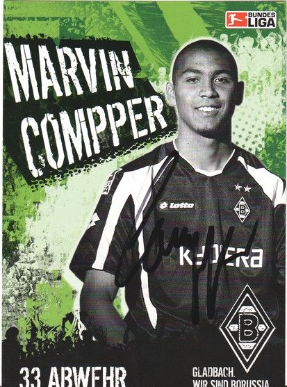 Autogramm Fussball | Borussia Mönchengladbach | 2005 | Marvin COMPPER