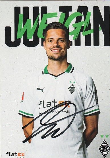 Autogramm Fussball | Borussia Mönchengladbach | 2023 | Julian WEIGL