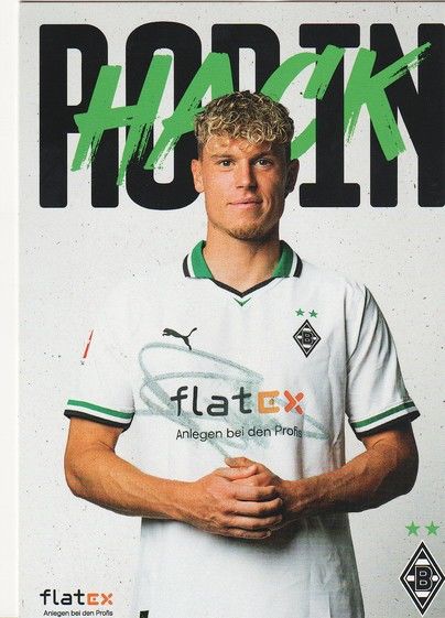 Autogramm Fussball | Borussia Mönchengladbach | 2023 | Robin HACK