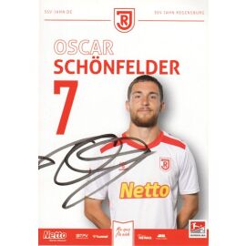 Autogramm Fussball | SSV Jahn Regensburg | 2024 | Oscar SCHÖNFELDER