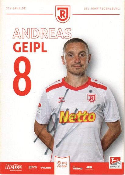Autogramm Fussball | SSV Jahn Regensburg | 2024 | Andreas GEIPL