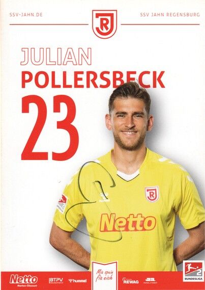 Autogramm Fussball | SSV Jahn Regensburg | 2024 | Julian POLLERSBECK