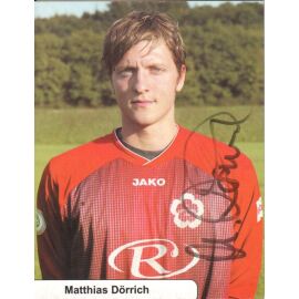 Autogramm Fussball | FC Nöttingen | 2004 | Matthias DÖRRICH