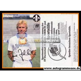 Autogramm Fussball | SV Darmstadt 98 | 1983 | Hans-Dieter ZAHNLEITER
