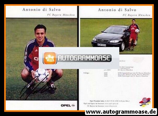 Autogramm Fussball | FC Bayern München | 2000 | Antonio DI SALVO