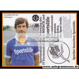 Autogramm Fussball | SV Darmstadt 98 | 1984 | Willi WAGNER