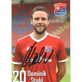 Autogramm Fussball | SpVgg Unterhaching | 2019 | Dominik STAHL 