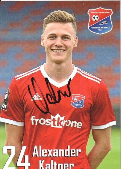 Autogramm Fussball | SpVgg Unterhaching | 2019 | Alexander KALTNER