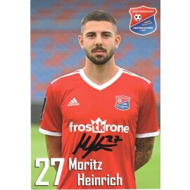 Autogramm Fussball | SpVgg Unterhaching | 2019 | Moritz HEINRICH