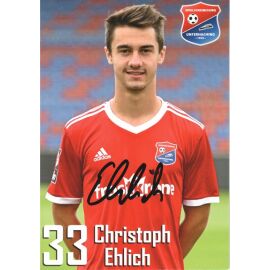 Autogramm Fussball | SpVgg Unterhaching | 2019 | Christoph EHLICH