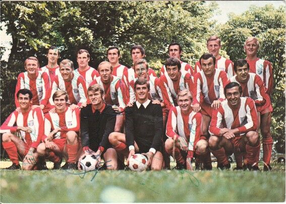 Mannschaftskarte Fussball | FC Bayern München | 1969 + 12 AG (Bergmann)