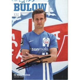 Autogramm Fussball | Hansa Rostock | 2019 | Kai BÜLOW