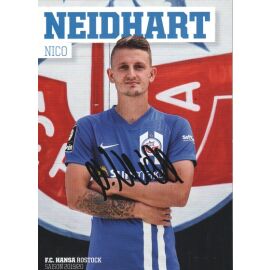 Autogramm Fussball | Hansa Rostock | 2019 | Nico NEIDHART