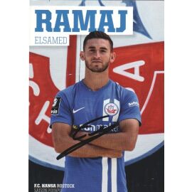 Autogramm Fussball | Hansa Rostock | 2019 | Elsamed RAMAJ