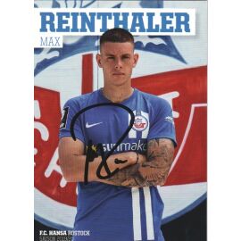 Autogramm Fussball | Hansa Rostock | 2019 | Max REINTHALER