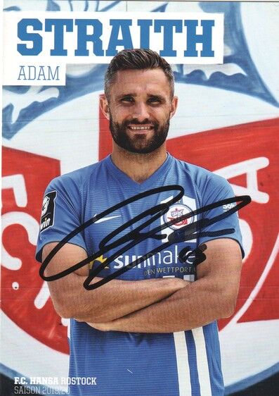 Autogramm Fussball | Hansa Rostock | 2019 | Adam STRAITH