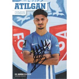 Autogramm Fussball | Hansa Rostock | 2019 | Osman ATILGAN