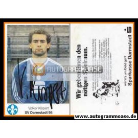 Autogramm Fussball | SV Darmstadt 98 | 1986 | Volker KISPERT