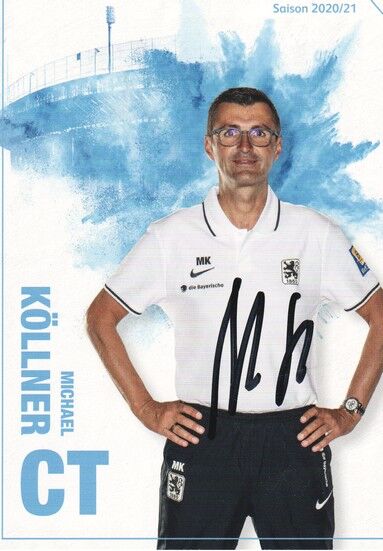 Autogramm Fussball | TSV 1860 München | 2020 | Michael KÖLLNER